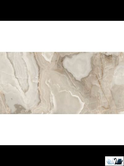 Керамогранит FMAX Hazelnut glossy 90x180 см бежевый, ваниль