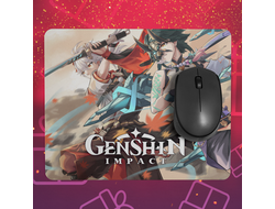 Коврик для мыши Genshin Impact, Геншин Импакт №41