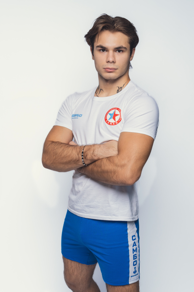 Шорты для самбо ВФС BRAVEGARD Победа синие