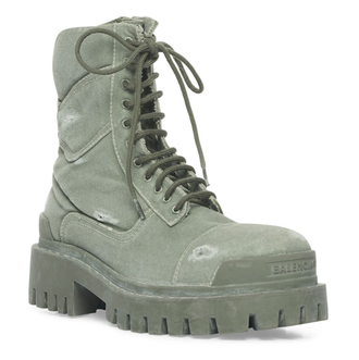 Ботинки Balenciaga Combat Strike Green Olive