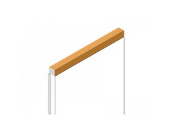 Молдинг D12V1 Y5 ПОЛИСТИРОЛ HI WOOD 12мм х 12мм х 2,7м.