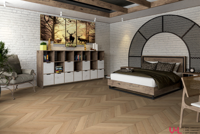 SPC ламинат Damy Floor Chevron Saint-Cloud / Сен-Клу DF10-Ch