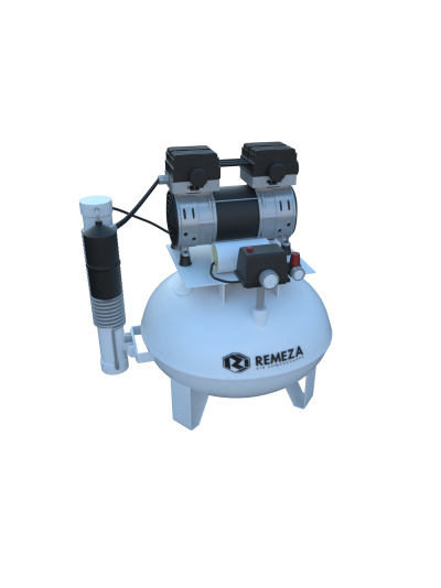Безмасляный компрессор СБ4-24.OLD20СД С осушителем, с ресивером 24 л, 180 л/мин | Remeza (Белоруссия)