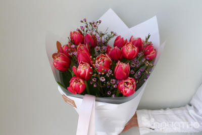 Букет цветов на 8 марта № 705