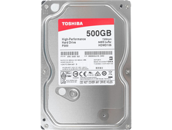 Жёсткий диск TOSHIBA P300 HDWD105UZSVA, 500Гб, HDD, SATA III, 3.5"