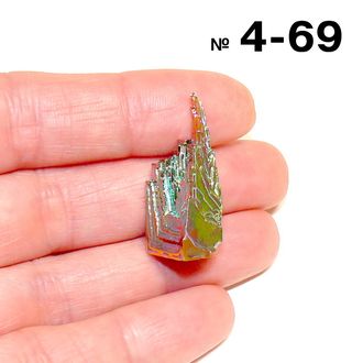 Висмут выращенный (кристалл) №4-69: 8,4г - 28*12*12мм