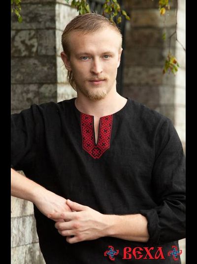 Русская рубаха мужская "Урожайная"