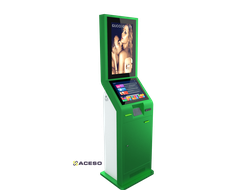 Информационный сенсорный терминал с двумя экранами UTSPay 2.0