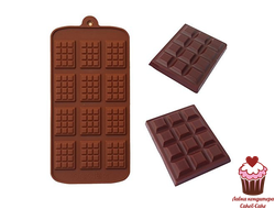 Форма силиконовая для шоколада Шоколадка малая