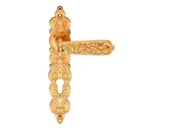 Ручки на планке Genesis Arabesco матовое золото