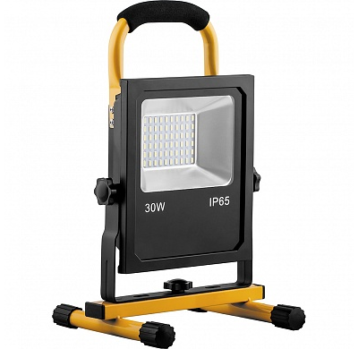 Светодиодный аккумуляторный прожектор 30 Ватт г. Казань.