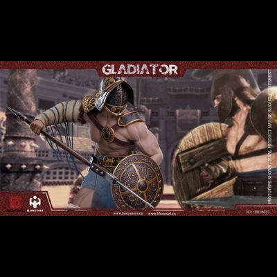 Фракиец, римский гладиатор - Коллекционная ФИГУРКА 1/6 Imperial Army Hunting Ground Fighter Hoplomachus (HH18033) - HHMODEL x HAOYUTOYS