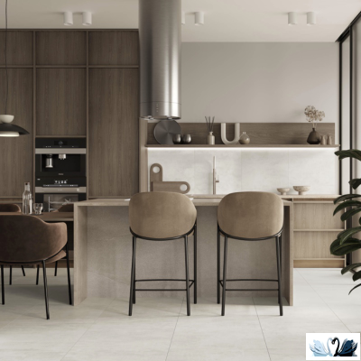 Керамогранит Laparet Flagman PRO MR 59,7 х 119,7 см кремовый матовый