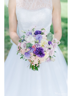 Букет невесты & Бутоньерка № 1347