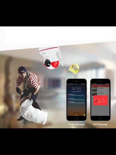 BW. Видеоняня /WiFi-LAN видеокамера моторизированная с DVR , HD (163Eye/Yoosee)