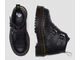 Dr. Martens Devon Flower Buckle Leather Black