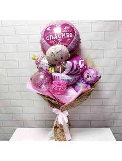 Крафт букет №52