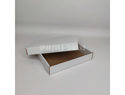 Коробка  с отдельной крышкой  220*150*40 мм БЕЛЫЙ