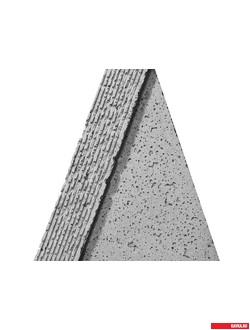 ЭЛЕМЕНТ "BENT", цв.Серый Brut (180х200х10-20мм), 45шт=1м2. 27кг/м2