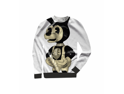 Свитшот 3Д Бенди и Чернильная машина №6