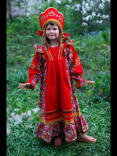 Платье "Русское барокко"