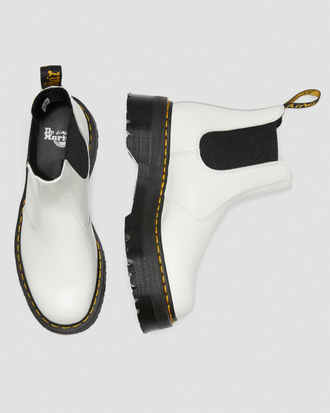 2976 smooth leather platform chelsea boots sales
