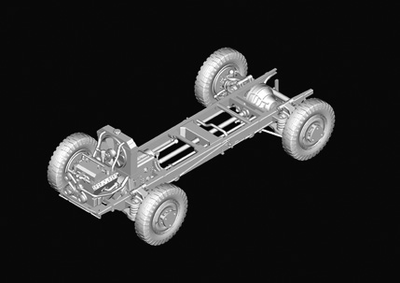 Сборная модель: (Hobby Boss 82442) Германский бронеавтомобиль Sd.Kfz. 222 Leichter Panzerspahwagen 2cm