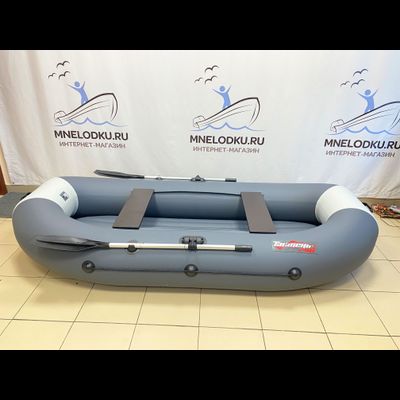 Надувная лодка Таймень LX 290 НД графит/светло-серый