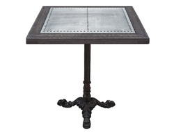Стол для ресторана Restaurant table square Metal sheet