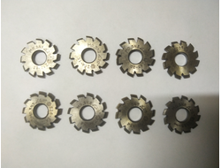 Комплект модульных фрез m 0.5 "20 (8 шт)