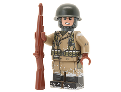 Стрелок армии США Вторая мировая война (зима) | UnitedBricks WW2 U.S. Army Rifleman (Winter)