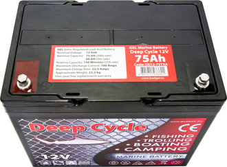 Аккумулятор Marine Deep Cycle GEL 75Ah 12V (CG12-75TXA)