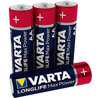 Батарейка AA щелочная Varta LR6-6BL Longlife Max Power (Max Tech 4706) в блистере 6шт.