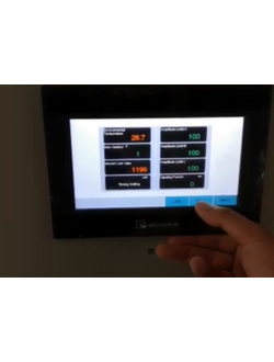 Система управления муфельной печи