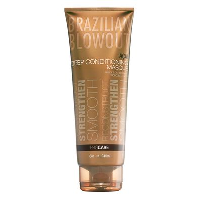 Маска для увлажнения волос Brazilian Blowout Deep Conditioning Mask 240 мл.