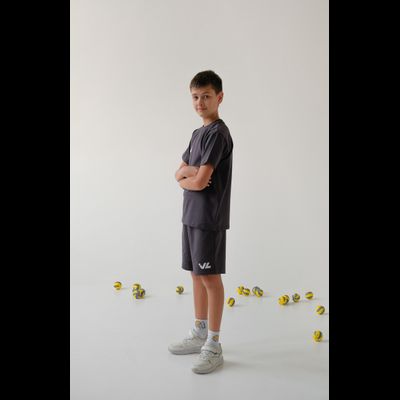 ТРЕНИРОВОЧНЫЙ КОСТЮМ VOLLEYLIFE ГРАФИТ детский (130-150 см)