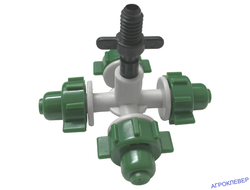 Адаптер нар. резьба х разъем 6мм(нар.)