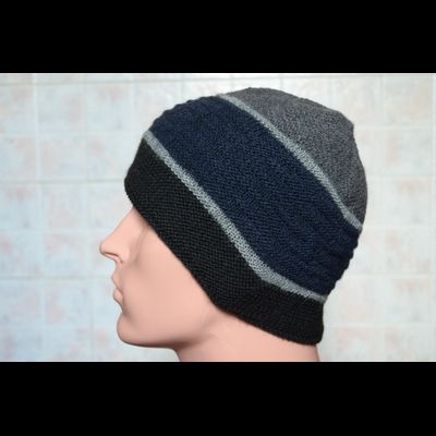 Мужская разноцветная шапка vizio италия зима 2017 купить