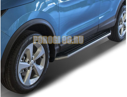 Пороги на Nissan Qashqai (2019-) Premium