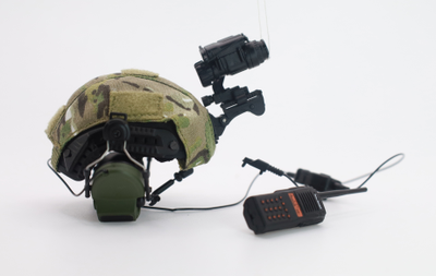 Шлем Fast с ПНВ, радиостанцией и наушниками (26050S) - Easy&Simple