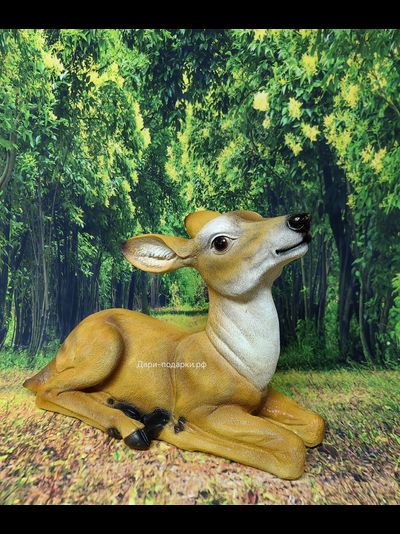 Косуля - символ мяггкости, красоты и грации 29*36см   1,6кг   полистоун Россия 2244/012828*