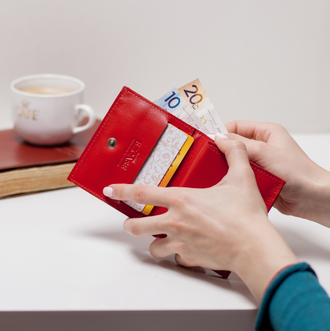 кошелек женский из натуральной кожи, купить в Москве