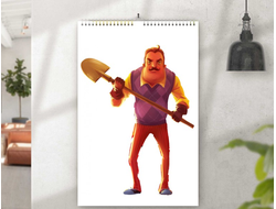 Перекидной календарь Привет Сосед/ Hello Neighbor №12