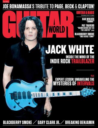 Guitar World Magazine July 2018 Jack White Cover Иностранные музыкальные журналы, Intpress