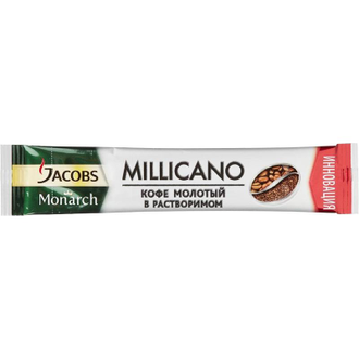 Кофе порционный растворимый Jacobs Monarch Millicano