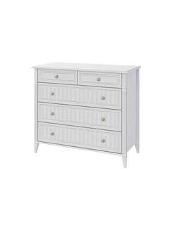 Мэгги (Белый) - Комод 5 ящиков