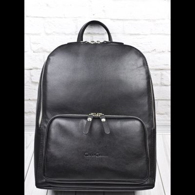 Женский кожаный рюкзак Vicenza Premium black (арт. 
3105-51)