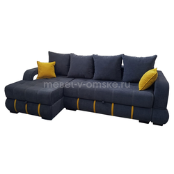 ХР050 Диван Париж-8 (тик-так, оттоманка). Размер: 2650*930*1500. Спальная зона: 1500*2100