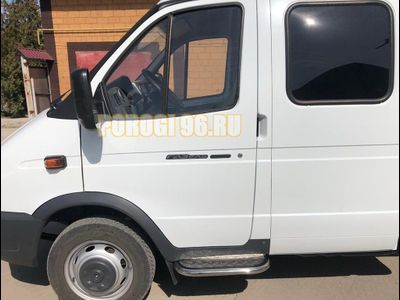 Пороги с накладным листом d42 для ГАЗель Соболь