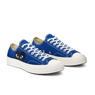 КЕДЫ CONVERSE PLAY COMME DES GARCONS синие низкие